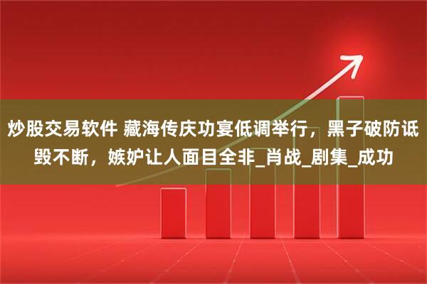 炒股交易软件 藏海传庆功宴低调举行，黑子破防诋毁不断，嫉妒让人面目全非_肖战_剧集_成功